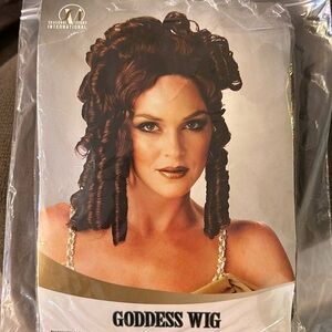 Goddess wig Halloween costume